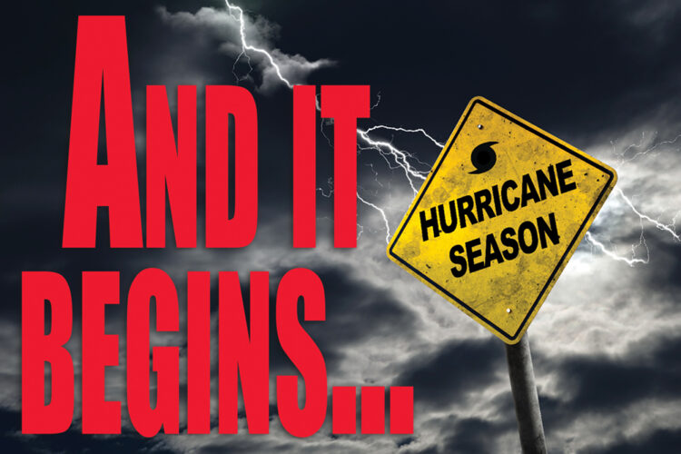 Hurricane season starts June 1